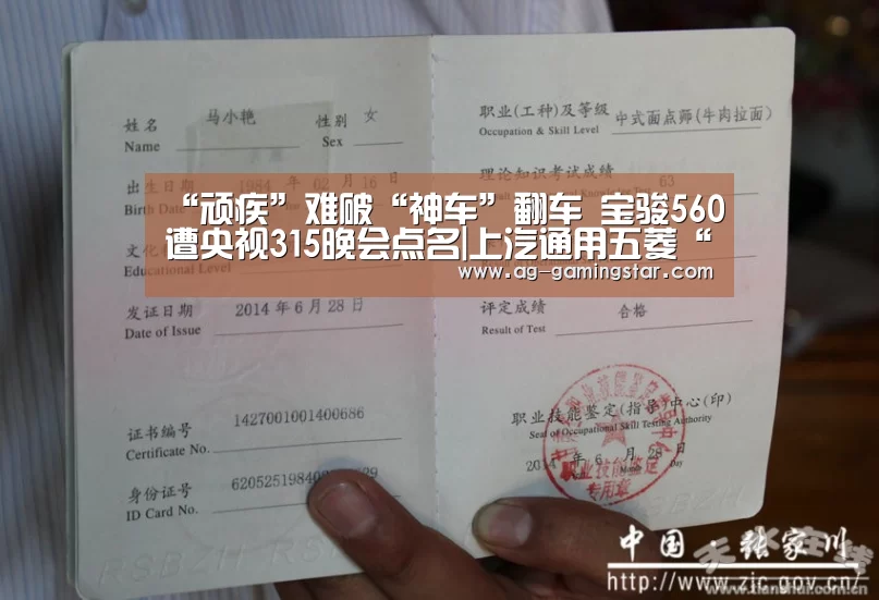 “顽疾”难破“神车”翻车 宝骏560遭央视315晚会点名|上汽通用五菱“AG入口”